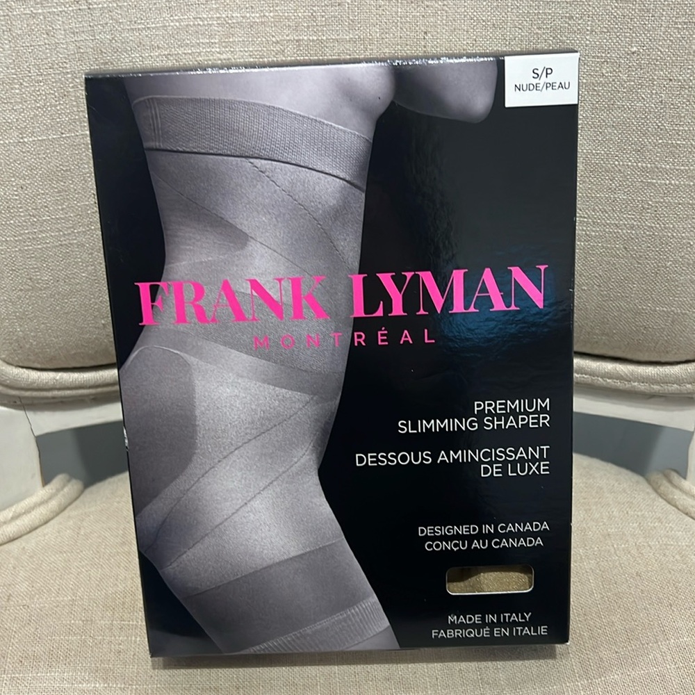 NWT Frank Lyman premium slimming shaper - made in Italy NUDE COLOR